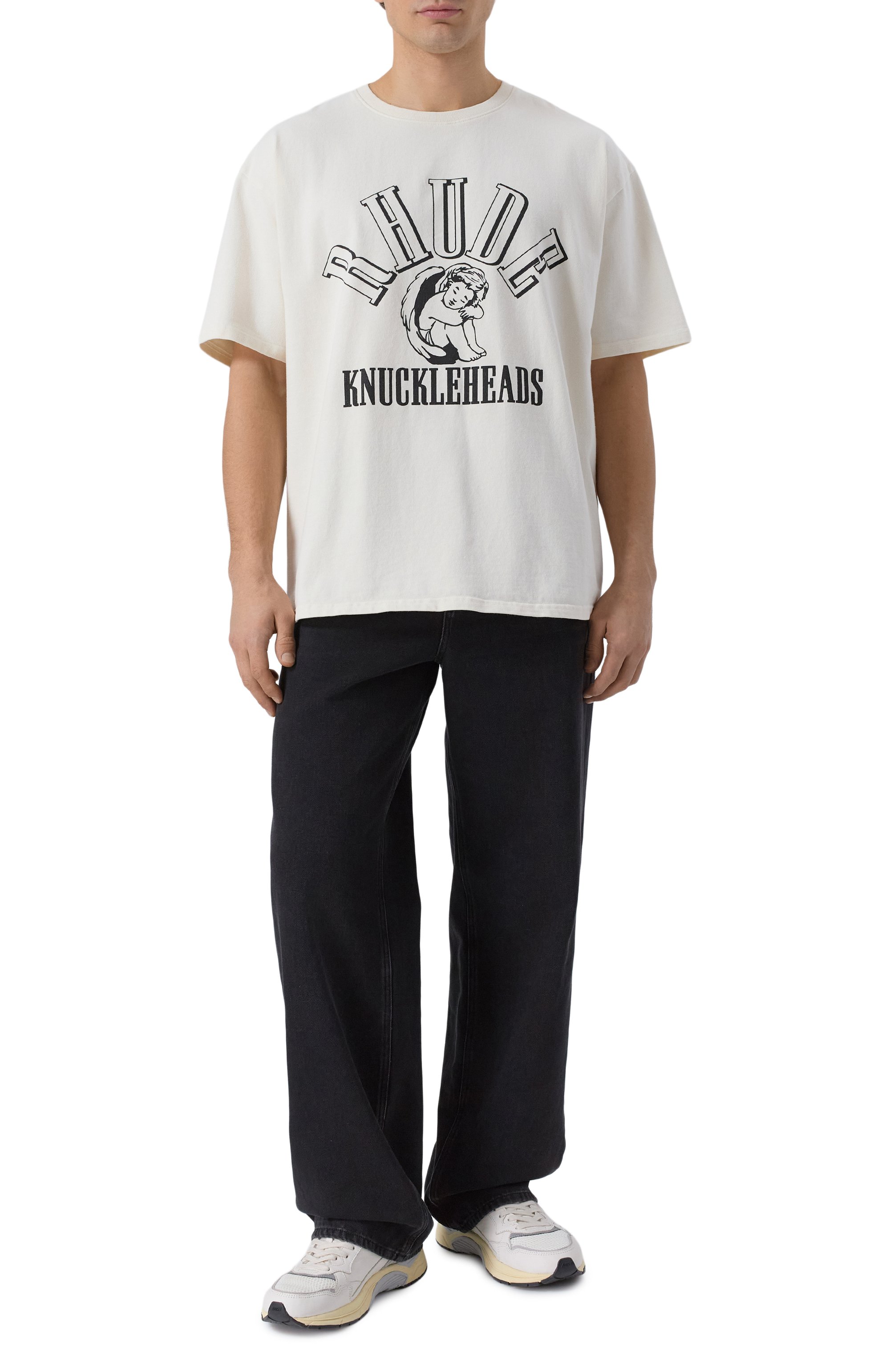 Хлопковая футболка RHUDE, арт. RHFW25TT05012, фото 2