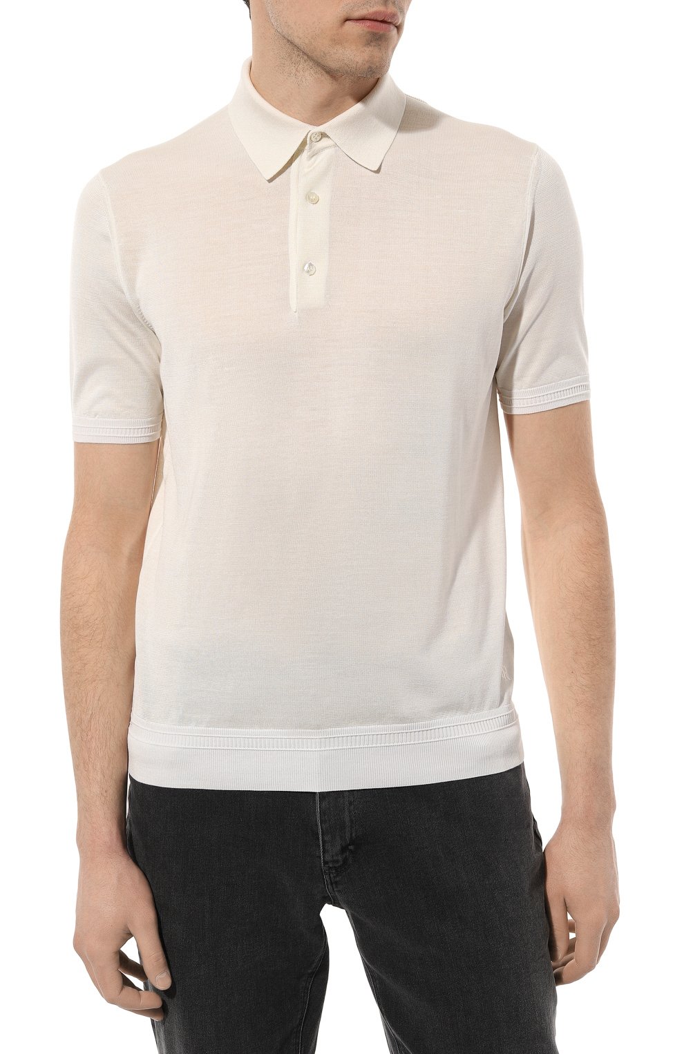 Шелковое поло STEFANO RICCI, арт. K616215P13/F24101, фото 3