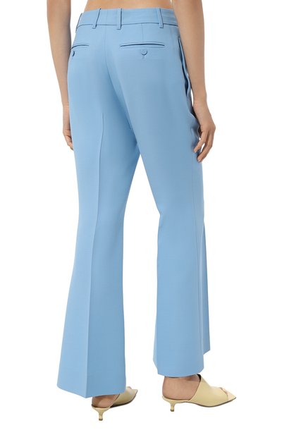 Брюки из шелка и шерсти GUCCI, арт. 632964 ZAD88, фото 4