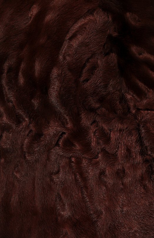 Шляпа из каракульчи FurLand 0009407810016200000 Бордовый  0009407810016200000 Фото 4