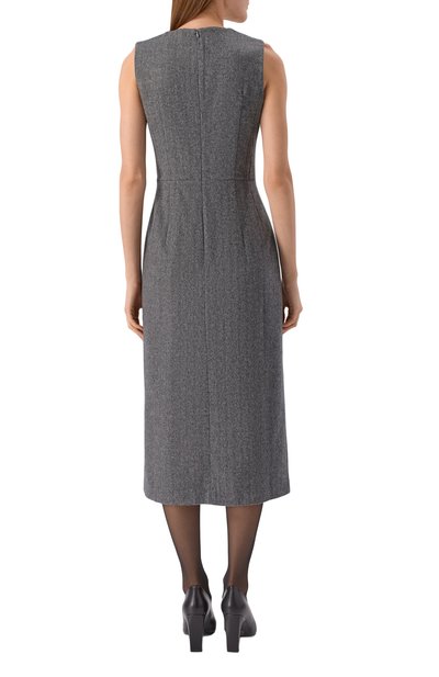 Платье из шерсти и кашемира 12 STOREEZ серого цвета по цене 37000 руб., арт. 127468, фото 4 Платье из шерсти и кашемира 12 STOREEZ, арт. 127468, фото 4