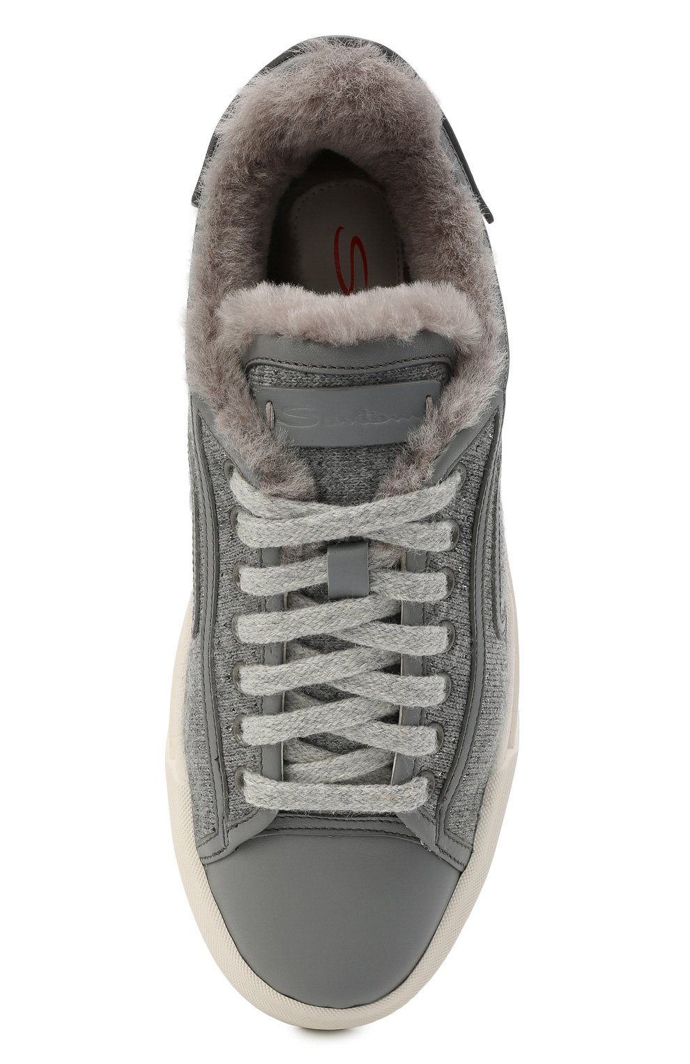 Кеды с меховой подкладкой SANTONI, арт. WBGT60941PNNPFCLG45, фото 6