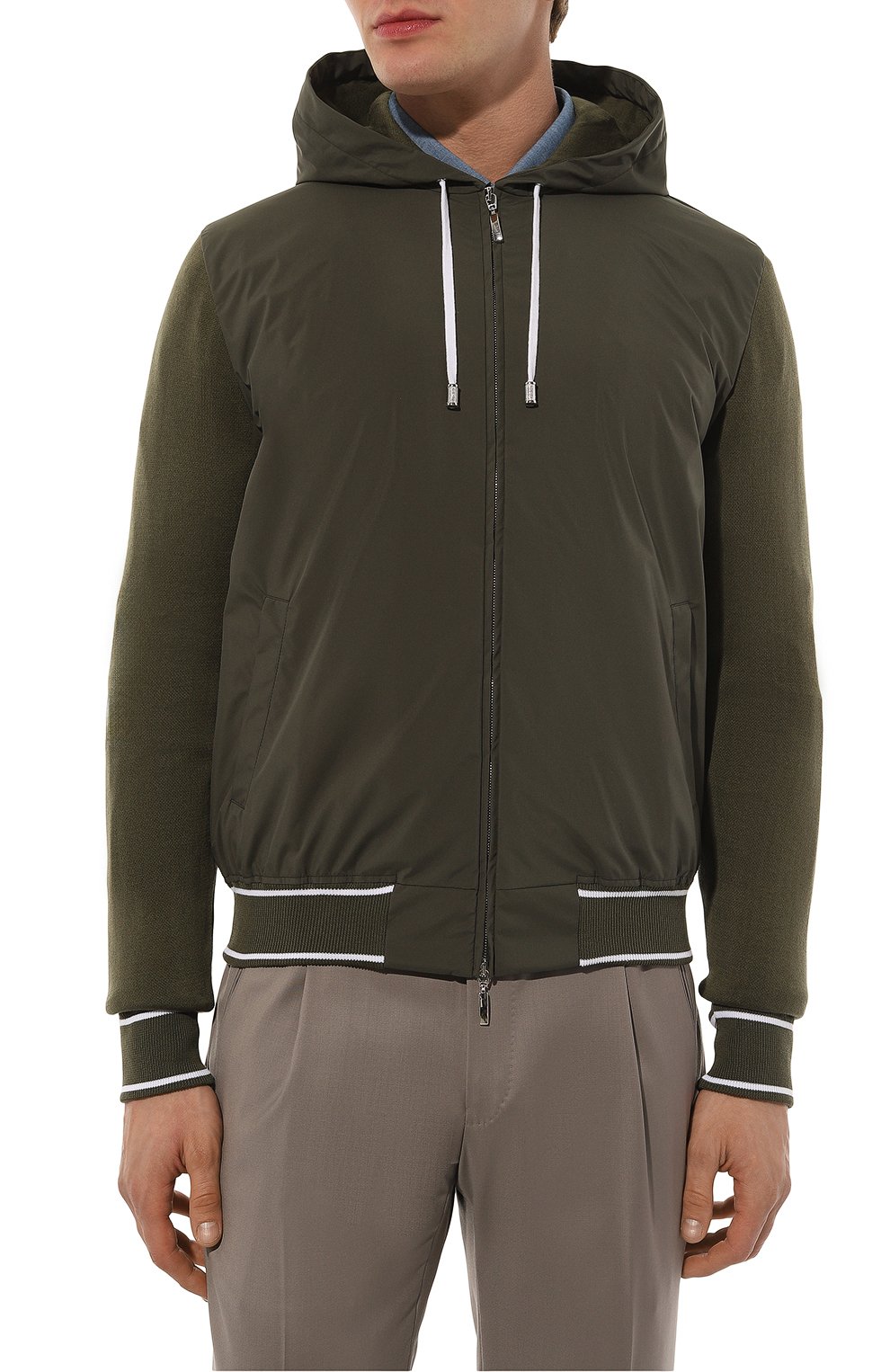 Хлопковый бомбер ANDREA CAMPAGNA, арт. SU24-95500MERC-FSPV1, фото 3