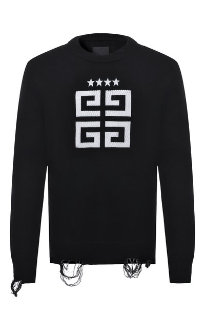 Мужской хлопковый св�итер GIVENCHY, арт. BM90NT4ZH6