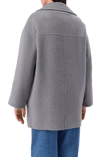 Полупальто из шерсти и шелка DUNO, арт. THEA/R0MA LARI, фото 4