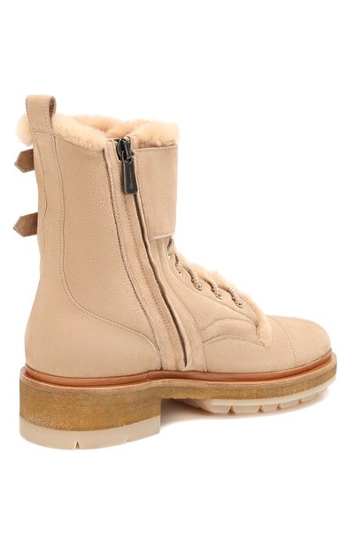 Замшевые ботинки SANTONI, арт. WTAK58378PARAEYTE40, фото 4