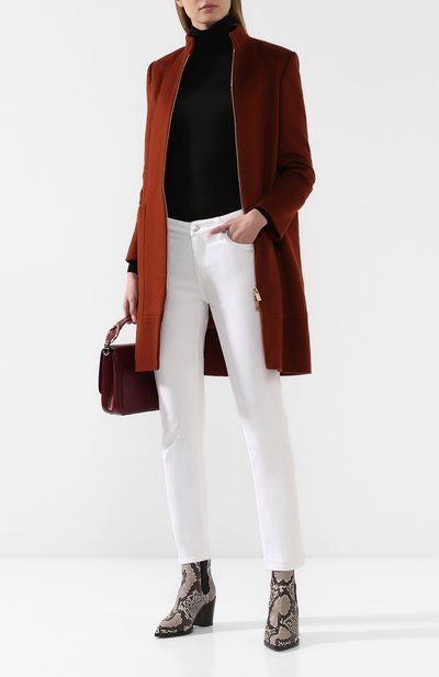 Кашемировое пальто KITON коричневого цвета по цене 445000 руб., арт. D48609K04S54, фото 2 Кашемировое пальто KITON, арт. D48609K04S54, фото 2