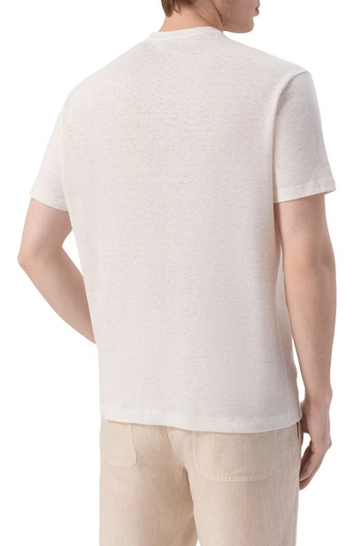 Льняная футболка PAUL&SHARK, арт. 26411050, фото 4