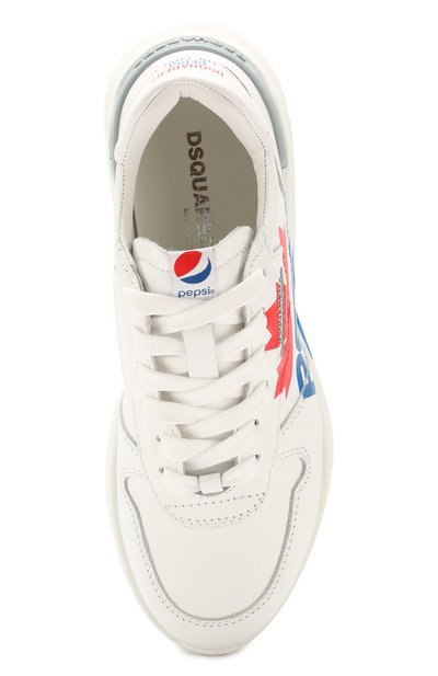 Кожаные кроссовки dsquared2 x pepsi DSQUARED2, арт. SNW0075 01502839, фото 5