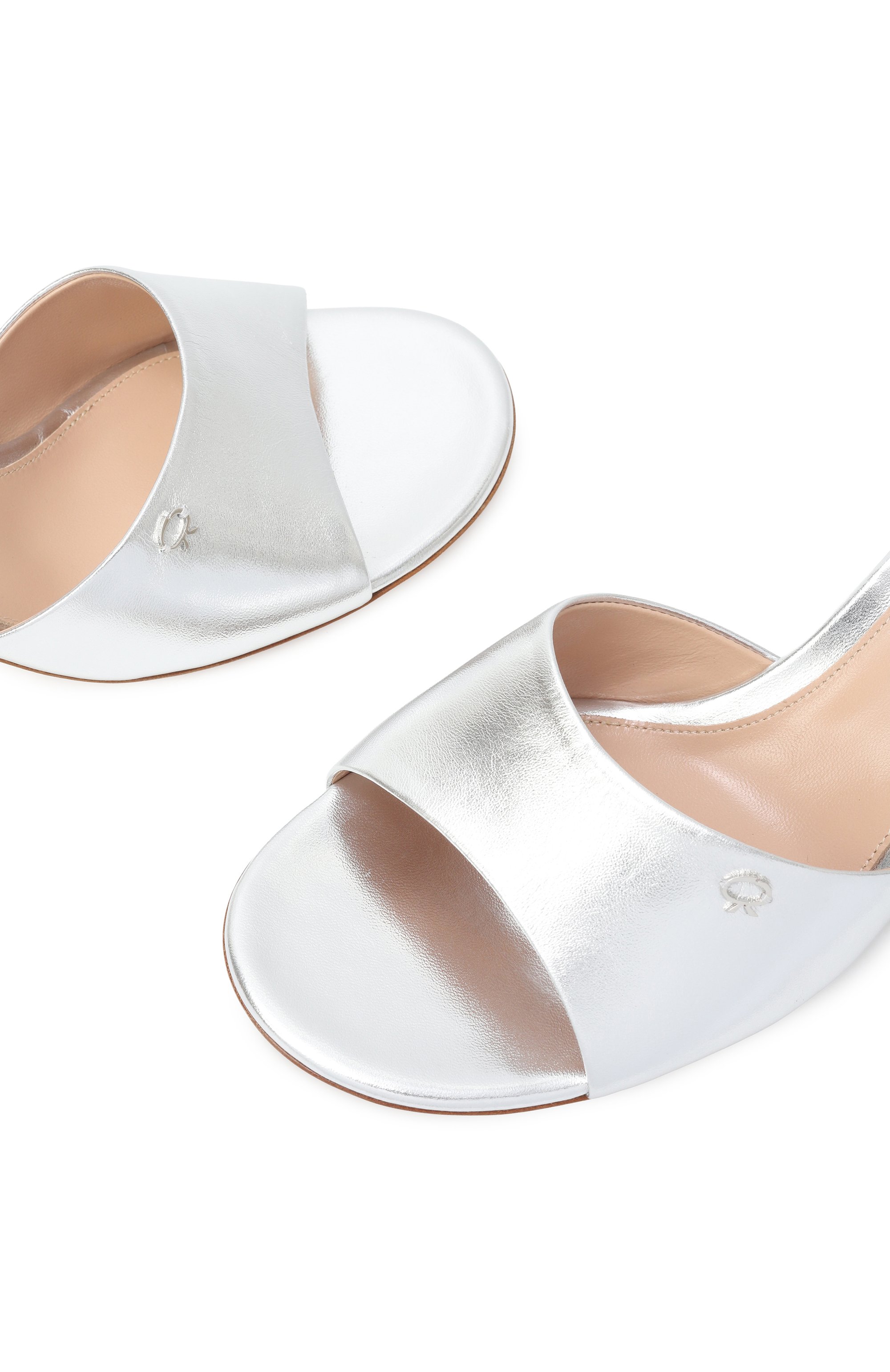 Кожаные мюли ascent 55 GIANVITO ROSSI, арт. G10039.NPSARGE, фото 7