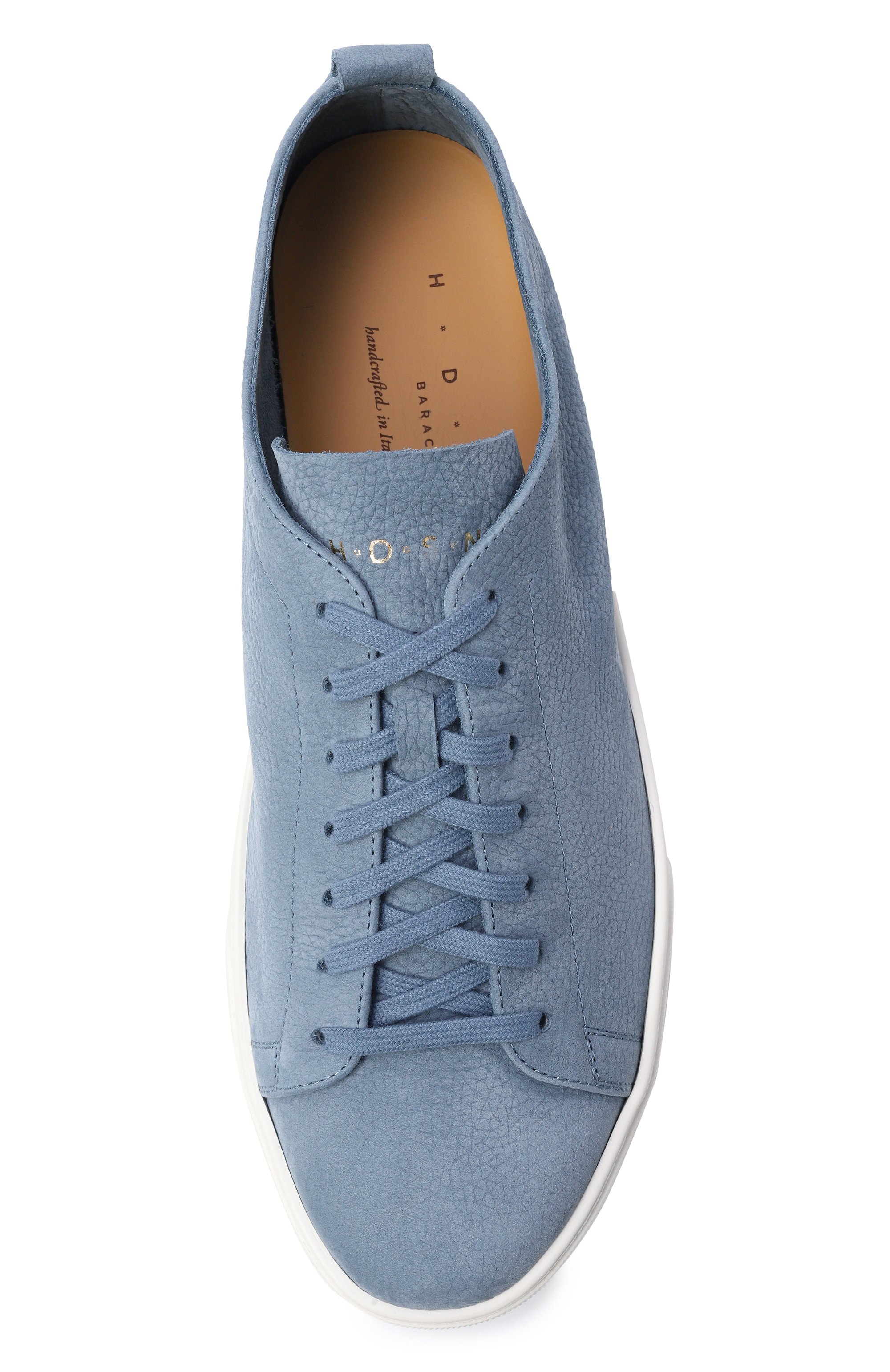 Кеды из нубука H`D`S`N BARACCO, арт. TH0MAS.7*/R0DE0, фото 6