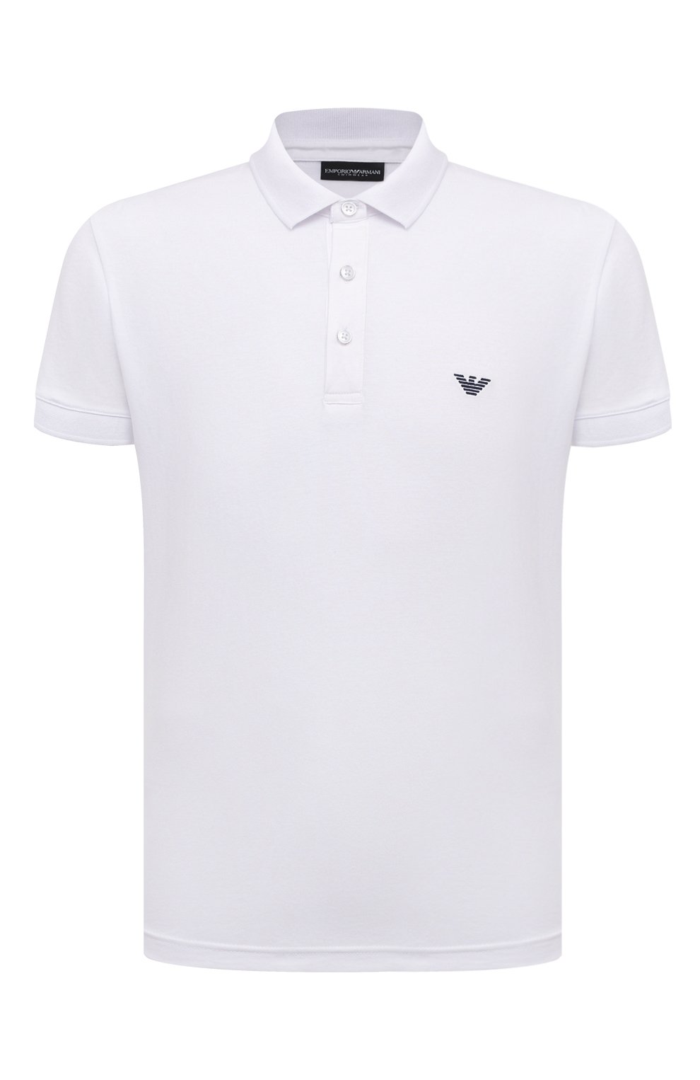 Хлопковое поло EMPORIO ARMANI, арт. 211804/4R482, фото 1