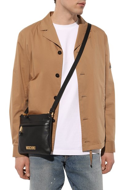 Кожаная сумка MOSCHINO, арт. A7456/8001, фото 2