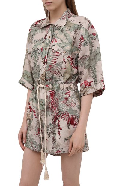 Льняной комбинезон ZIMMERMANN, арт. 1623YCAS, фото 3