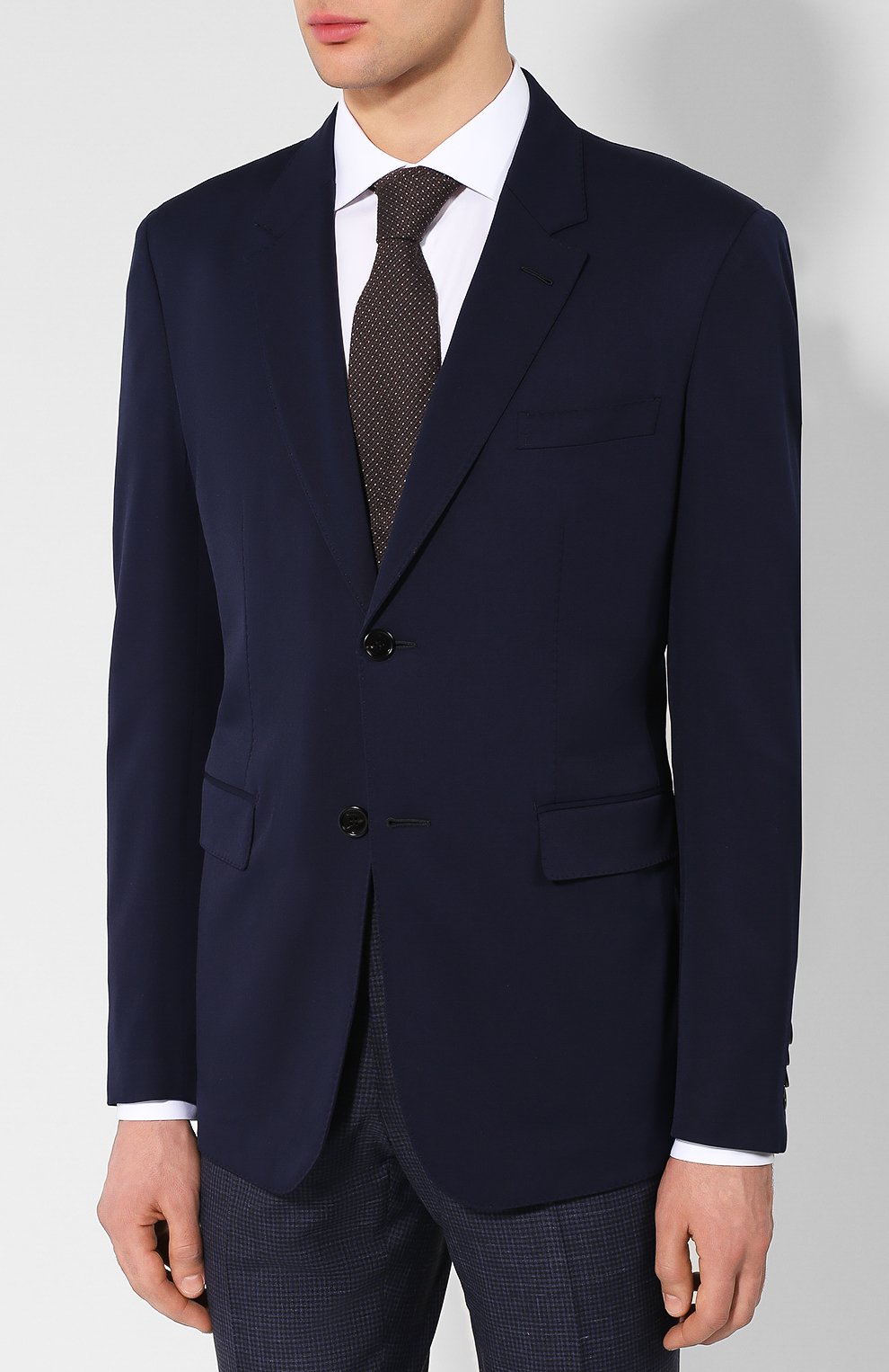 Шерстяной пиджак BERLUTI, арт. R14GCH38-WAI0, фото 3