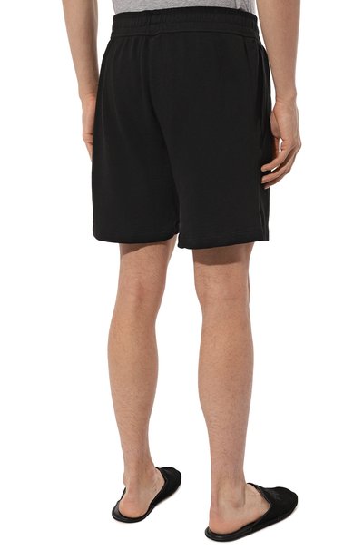 Хлопковые шорты JAMES PERSE черного цвета по цене 30850 руб., арт. MXA4192, фото 4 Хлопковые шорты JAMES PERSE, арт. MXA4192, фото 4