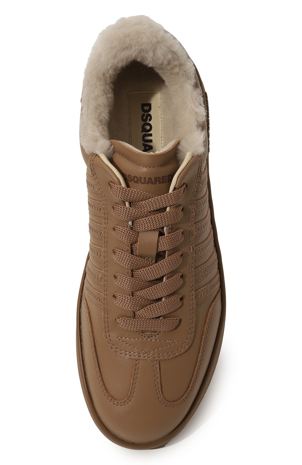 Кожаные кеды boxer DSQUARED2, арт. SNW0271/01506719, фото 6