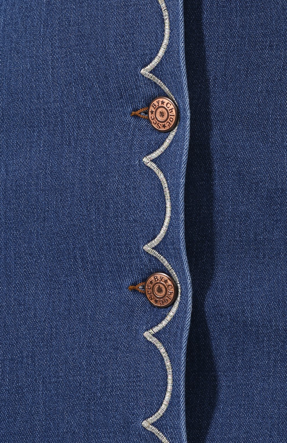 Джинсовая юбка SEE BY CHLOÉ, арт. CHS20SDJ03150, фото 5