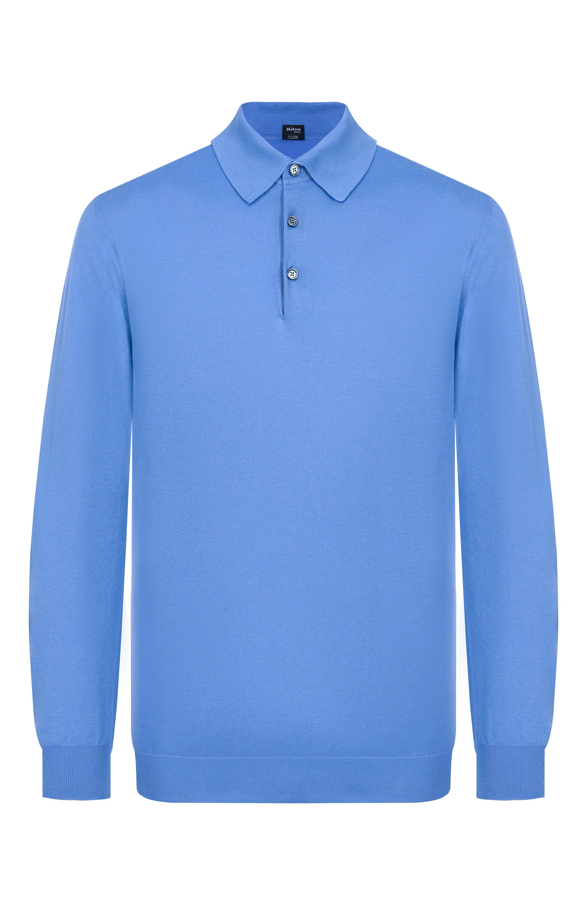 Хлопковое поло KITON, арт. UMKXX35_001, фото 1