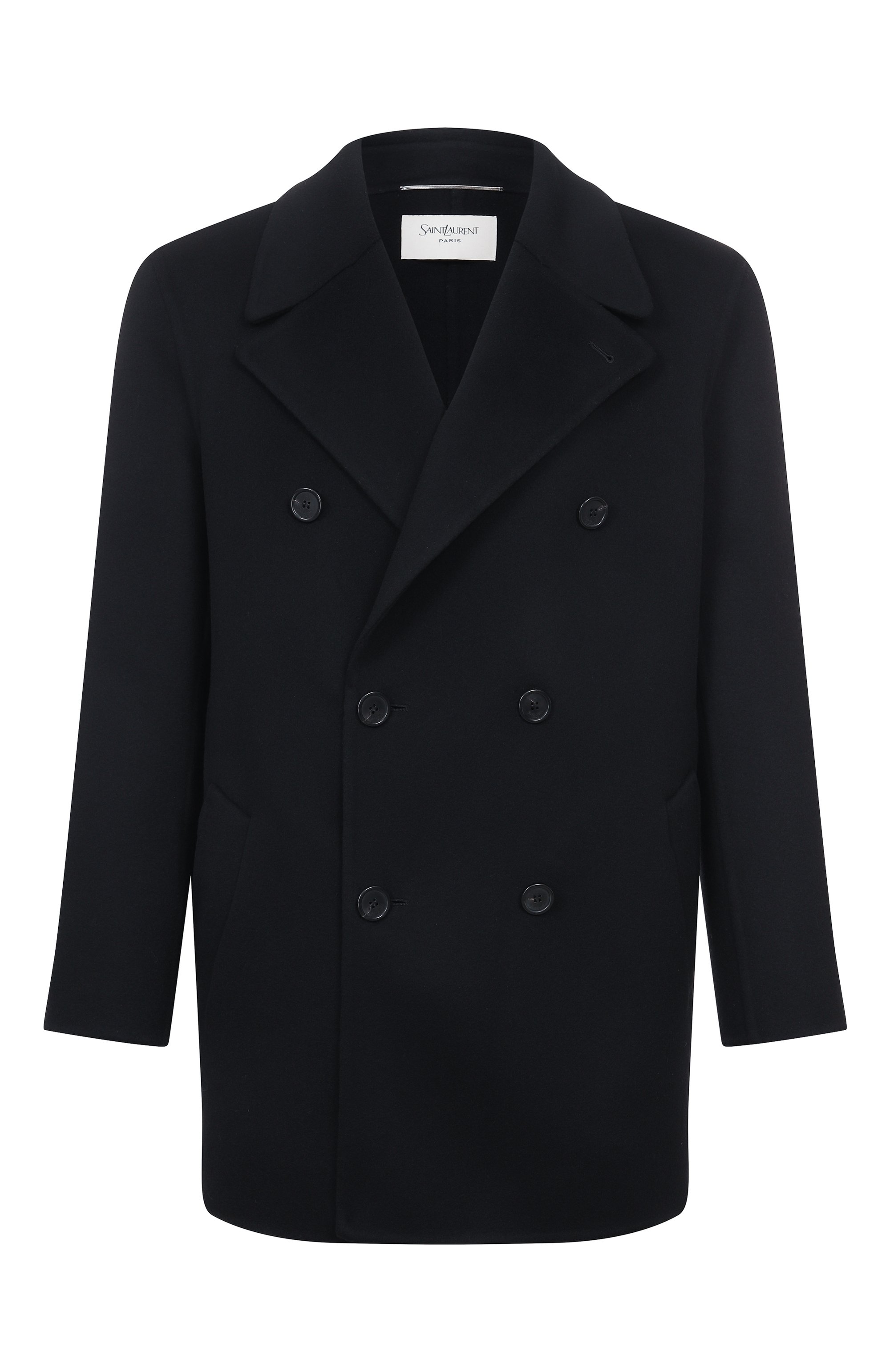 Шерстяное пальто SAINT LAURENT, арт. 837180/Y060R, фото 1