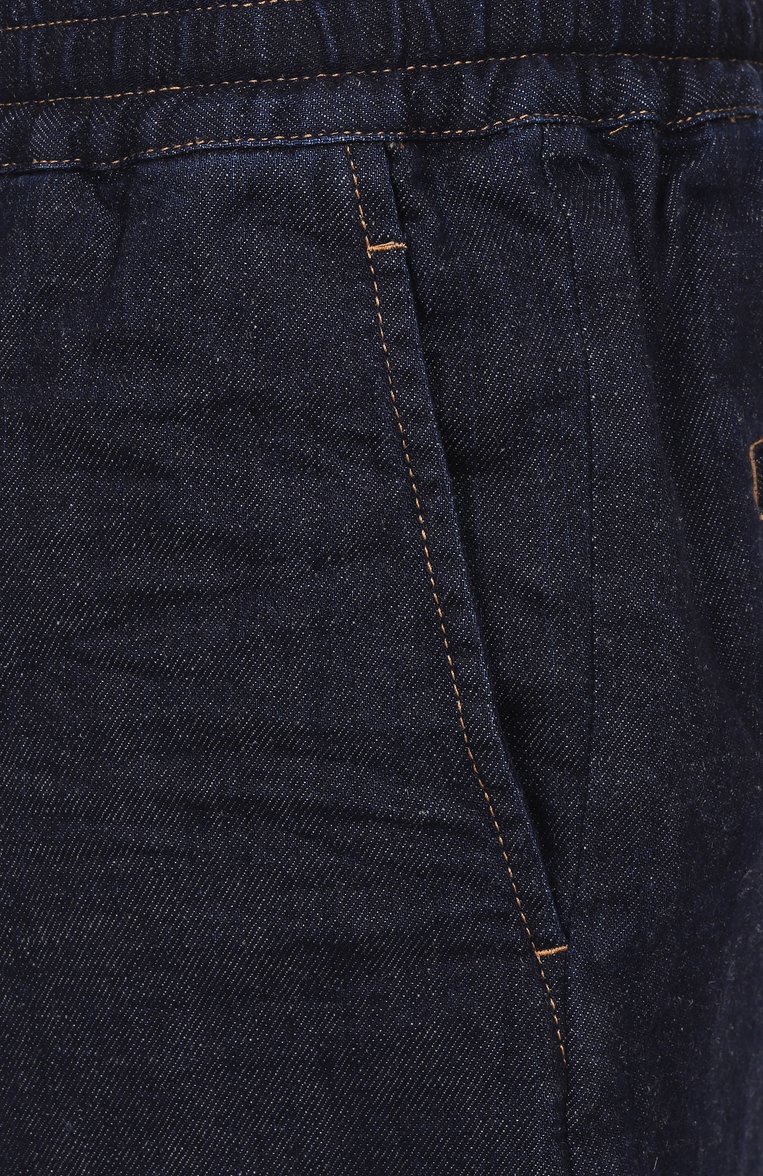 Женские джинсовые шорты DSQUARED2 синего цвета, арт. S73MU0245/S30825 | Фото 6 (Автоматизация состава: Проставлено; Материал внешний: Хлопок, Деним; Автоматизация ТО: Проставлено; Длина Ж (юбки, платья, шорты): Мини; Кросс-КТ: Деним; Ст�или: Кэжуэл)