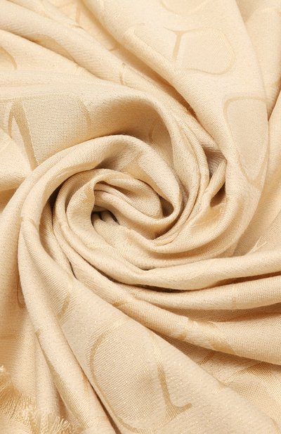 Шаль из шелка и шерсти VALENTINO, арт. 5W2EB104/PHX, фото 4