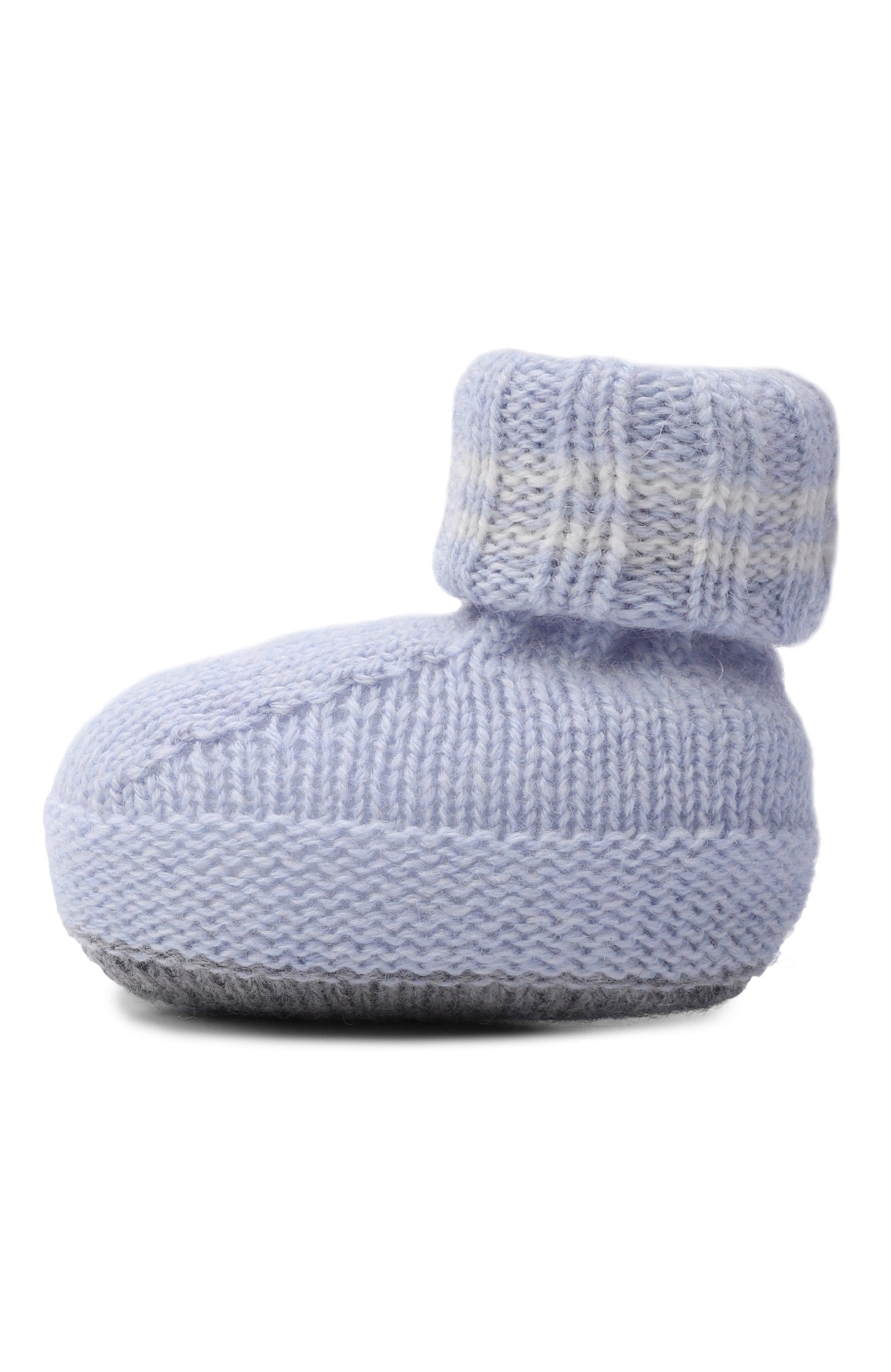 Пинетки из шерсти и кашемира BABY T, арт. 26AI073SA, фото 2