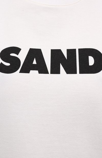 Хлопковая футболка JIL SANDER, арт. JSCT707050-WT248508, фото 5