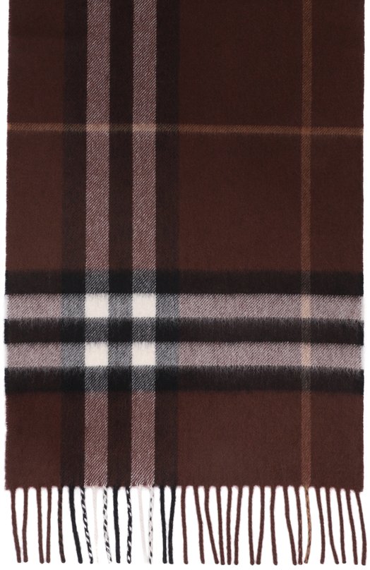 Кашемировый шарф Burberry 8112638 Коричневый  8112638 Фото 4