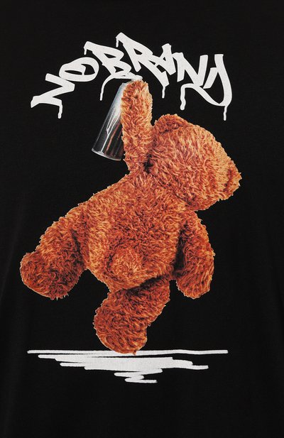 Хлопковая футболка DIEGO VENTURINO, арт. D3W4DVTS0P0NB, фото 5