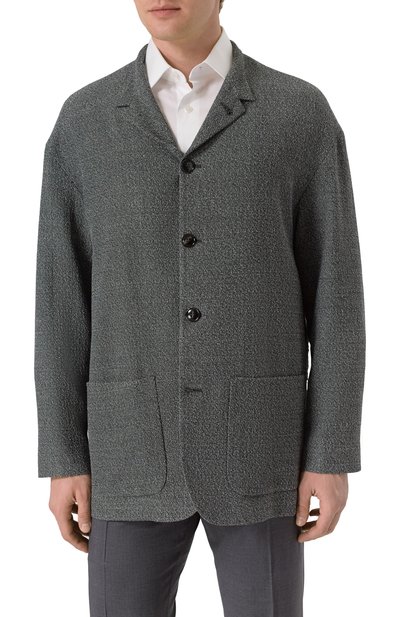 Однобортный пиджак GIORGIO ARMANI, арт. GM002243/TE17880, фото 4