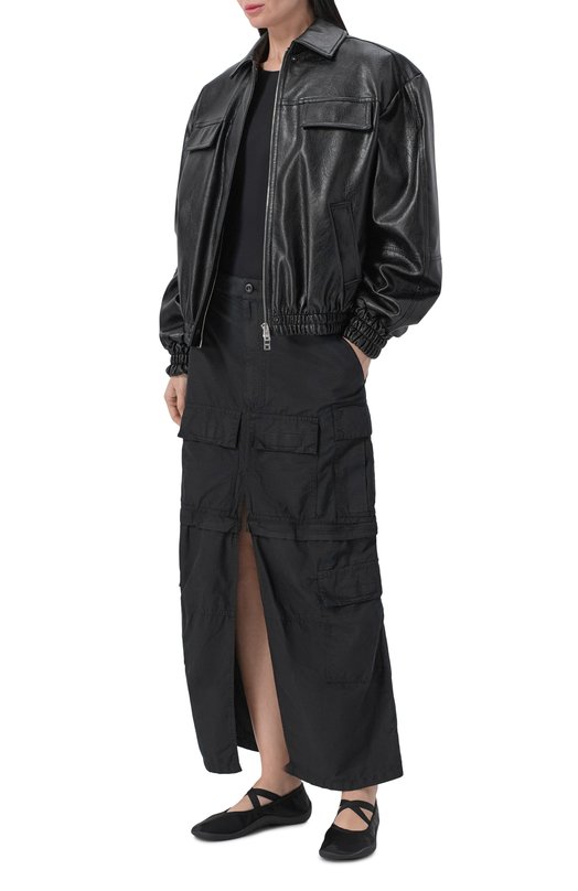 Текстильные балетки Shibuya Balenciaga 853993/W2H8L Чёрный  853993/W2H8L Фото 3