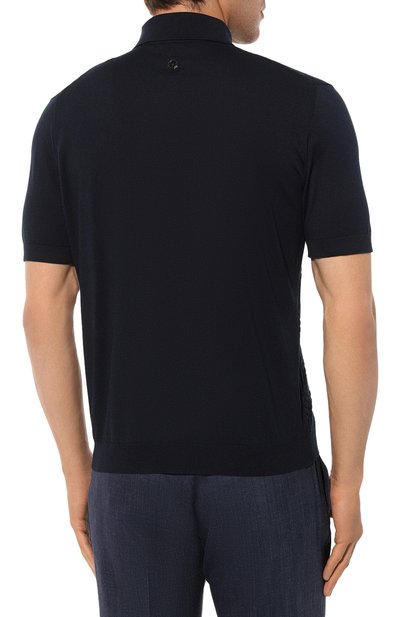 Поло из шелка и хлопка STEFANO RICCI, арт. K818062P13/F23289, фото 4