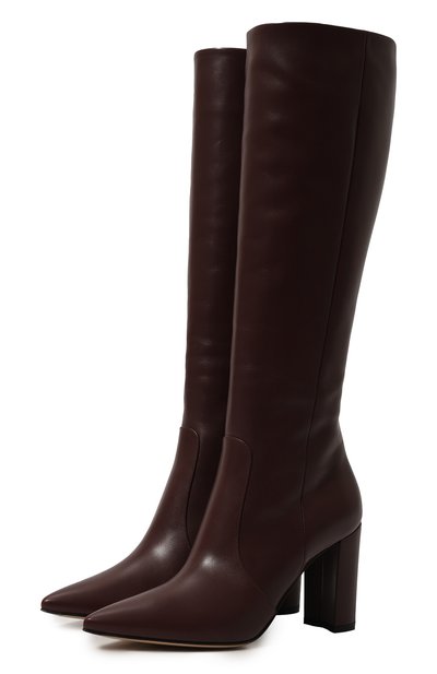 Женские кожаные сапоги rhymes GIANVITO ROSSI, арт. G80314.85RIC.VITMERL