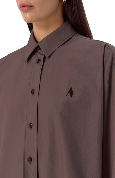 Хлопковая рубашка THE ATTICO, арт. 251WCH00004/CCC052AA, фото 5