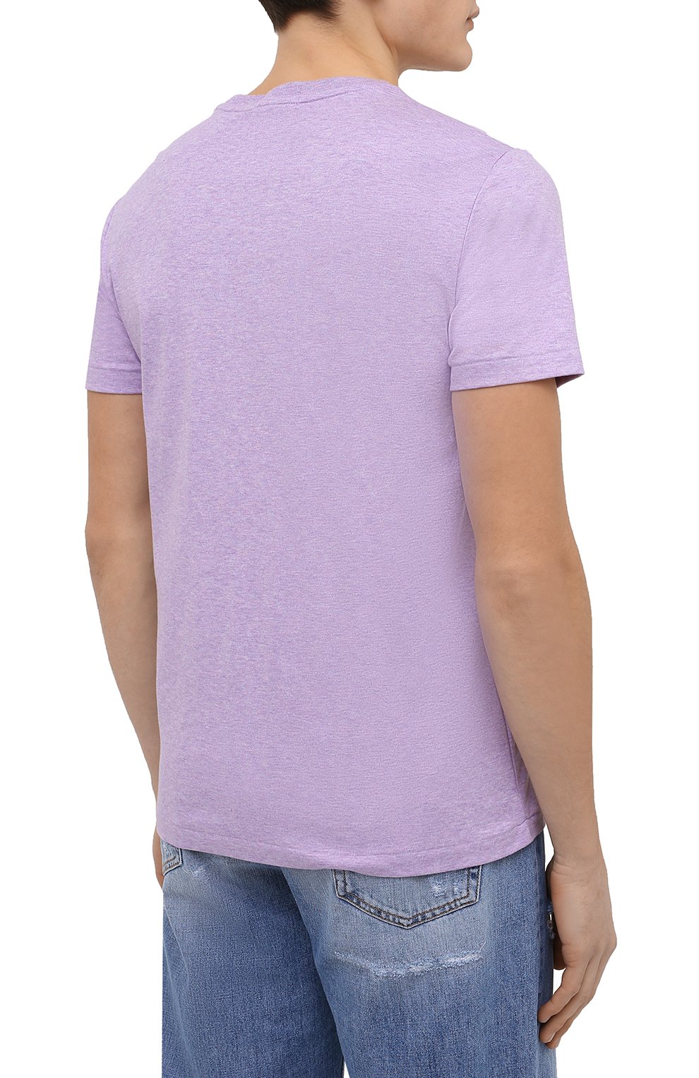 Хлопковая футболка POLO RALPH LAUREN, арт. 710740727, фото 4