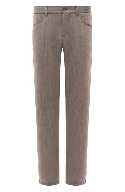 Мужские брюки из шерсти и хлопка ZILLI, арт. J5T301M0225VZRW00