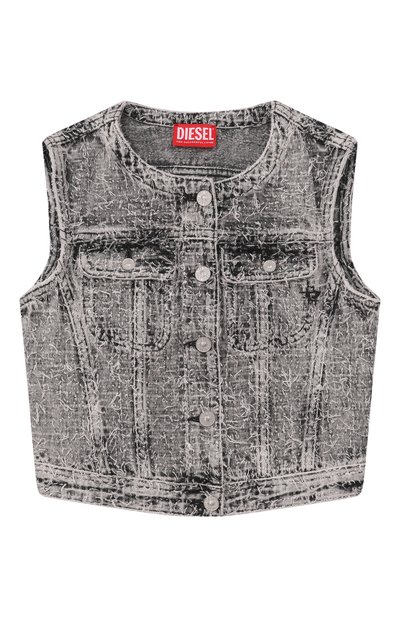 Джинсовый жилет DIESEL, арт. J02509/KXBR5, фото 1