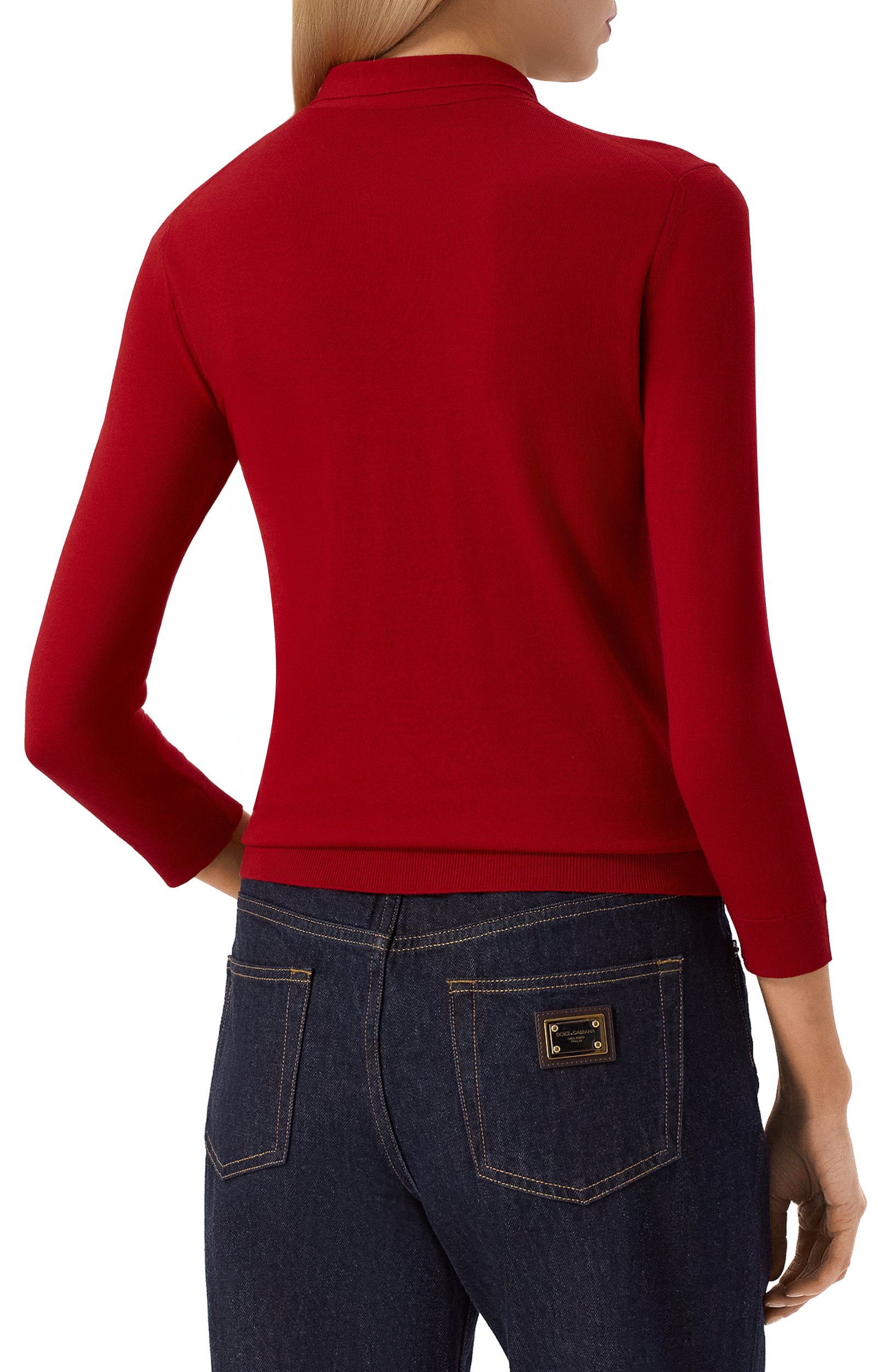 Шерстяной пуловер DOLCE & GABBANA, арт. FXZ52T/JDVM3, фото 4