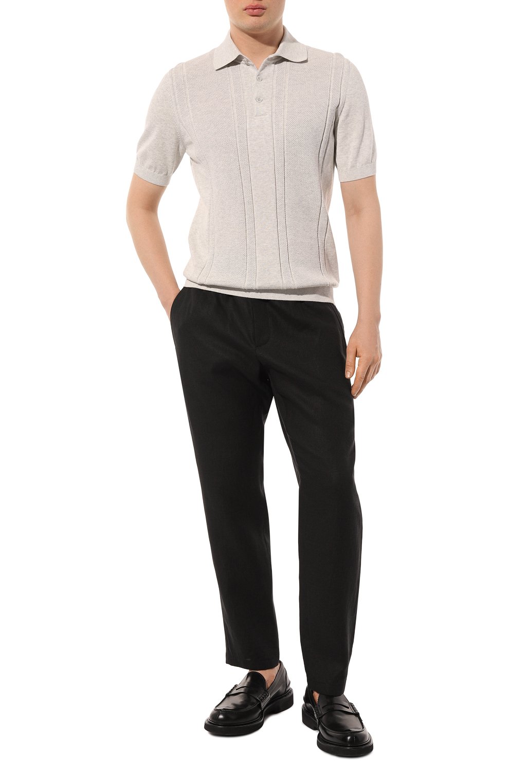 Хлопковые брюки DOLCE & GABBANA, арт. GYACET/FUEAJ, фото 2