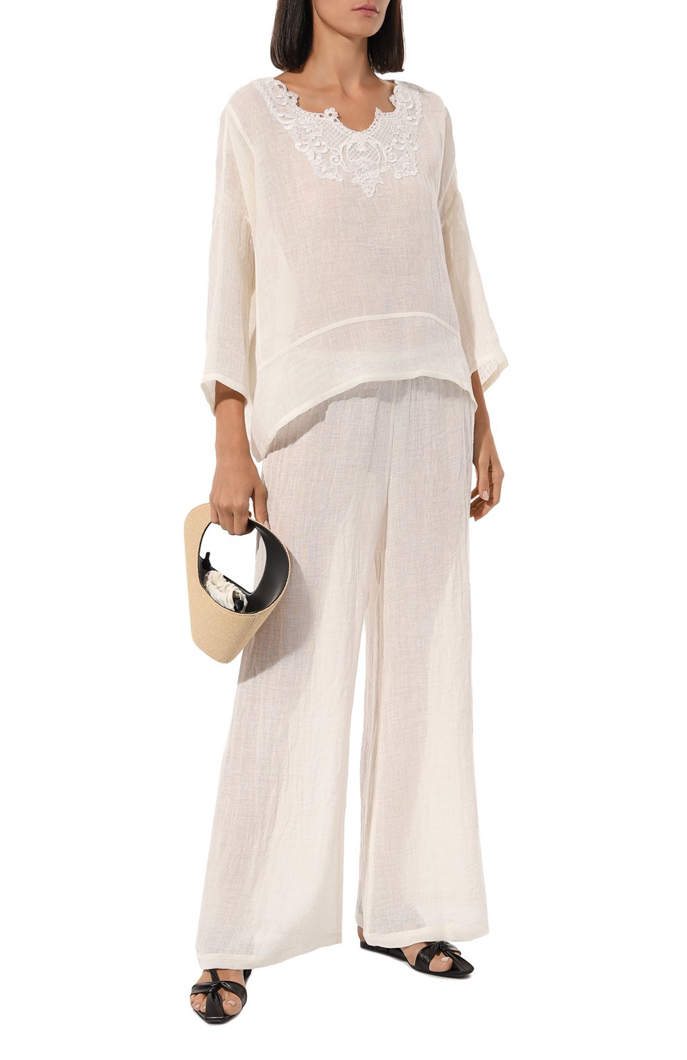 Блузка изо льна и вискозы MAURIZIO, арт. MZW3W08390275, фото 2