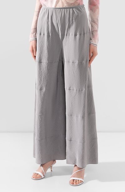 Шелковые брюки GIORGIO ARMANI, арт. 0SHPP0CW/T01Q8, фото 3
