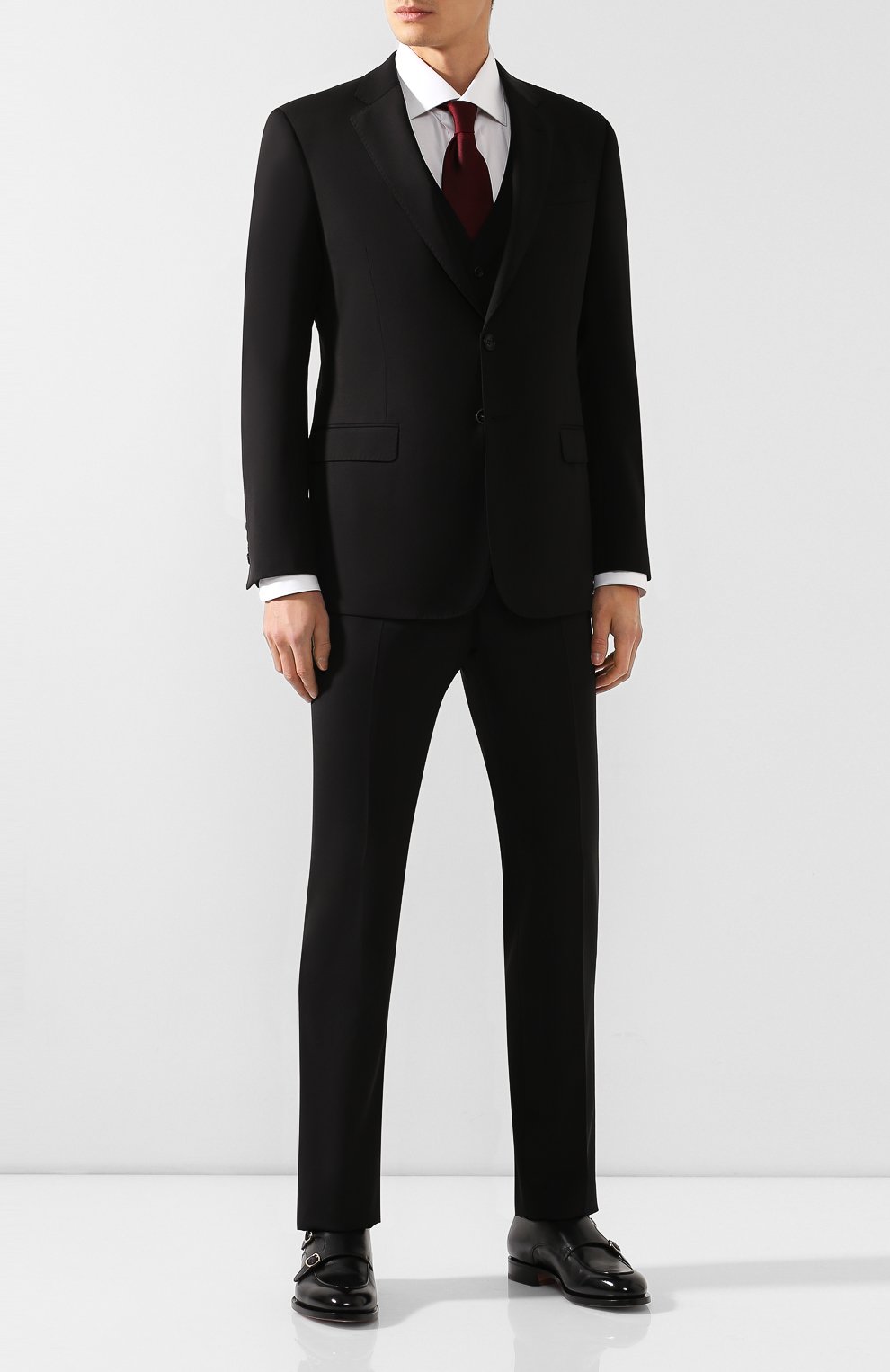 Шерстяной костюм-тройка GIORGIO ARMANI, арт. 8WGAY004/T0075, фото 1