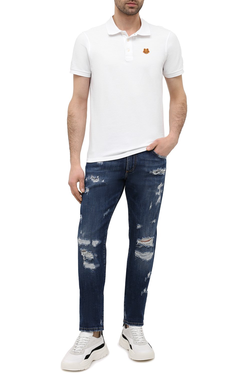 Хлопковое поло KENZO, арт. FA65P00014PU, фото 2