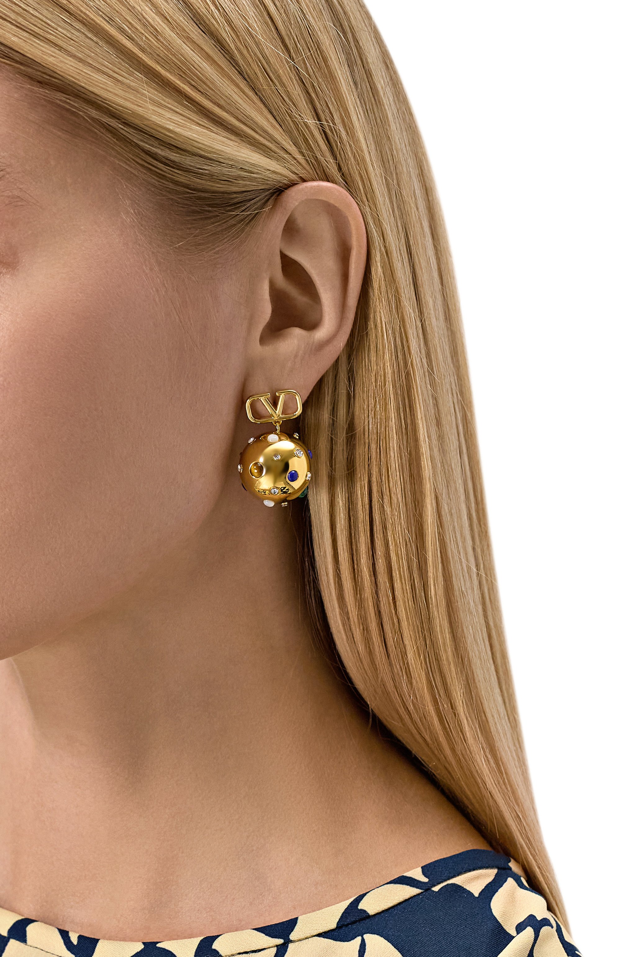 Серьги VALENTINO, арт. 5W2J0X08/CEL, фото 2