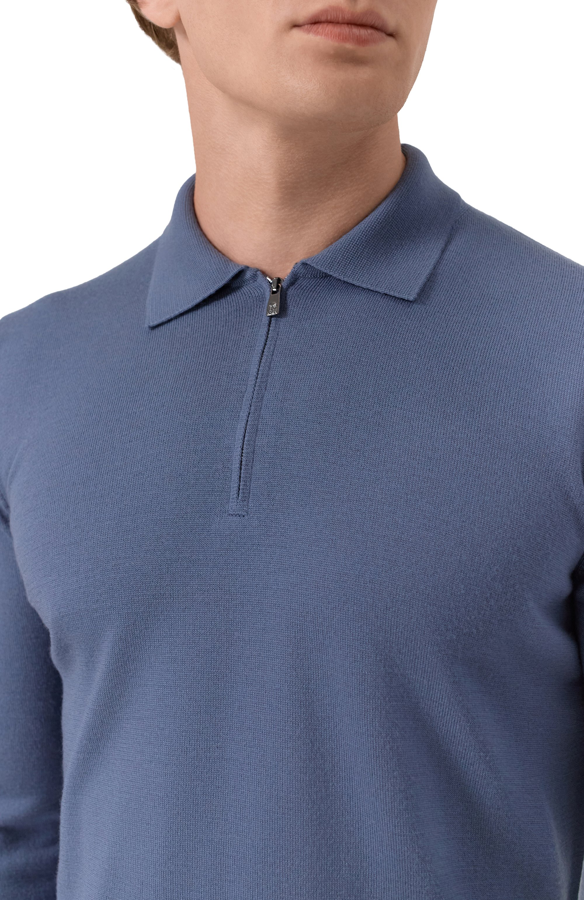 Шерстяное поло CORNELIANI, арт. 26M50F-2625100, фото 5