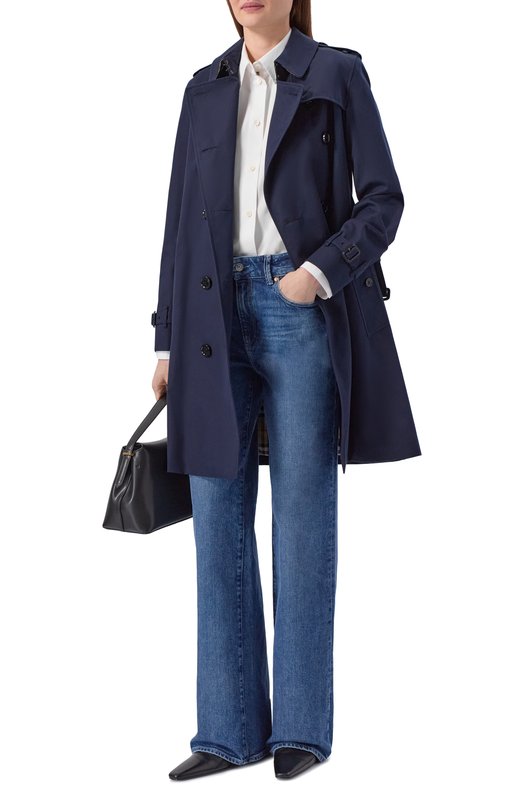 Хлопковая рубашка Burberry 8120787 Белый  8120787 Фото 2