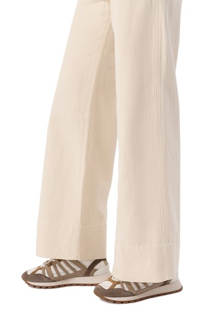 Комбинированные кроссовки BRUNELLO CUCINELLI, арт. MZSFG2902, фото 3