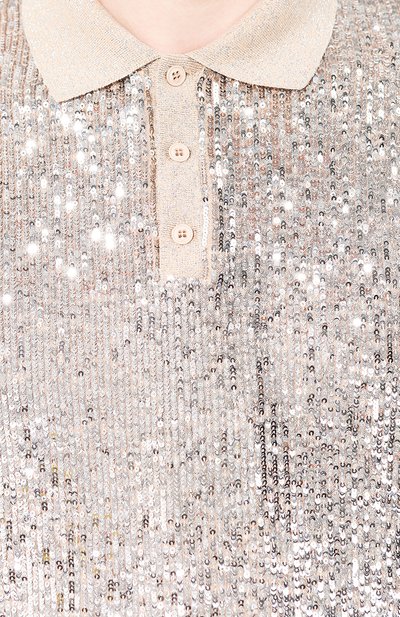 Поло с пайетками SAINT LAURENT, арт. 601538/YB0K2, фото 5