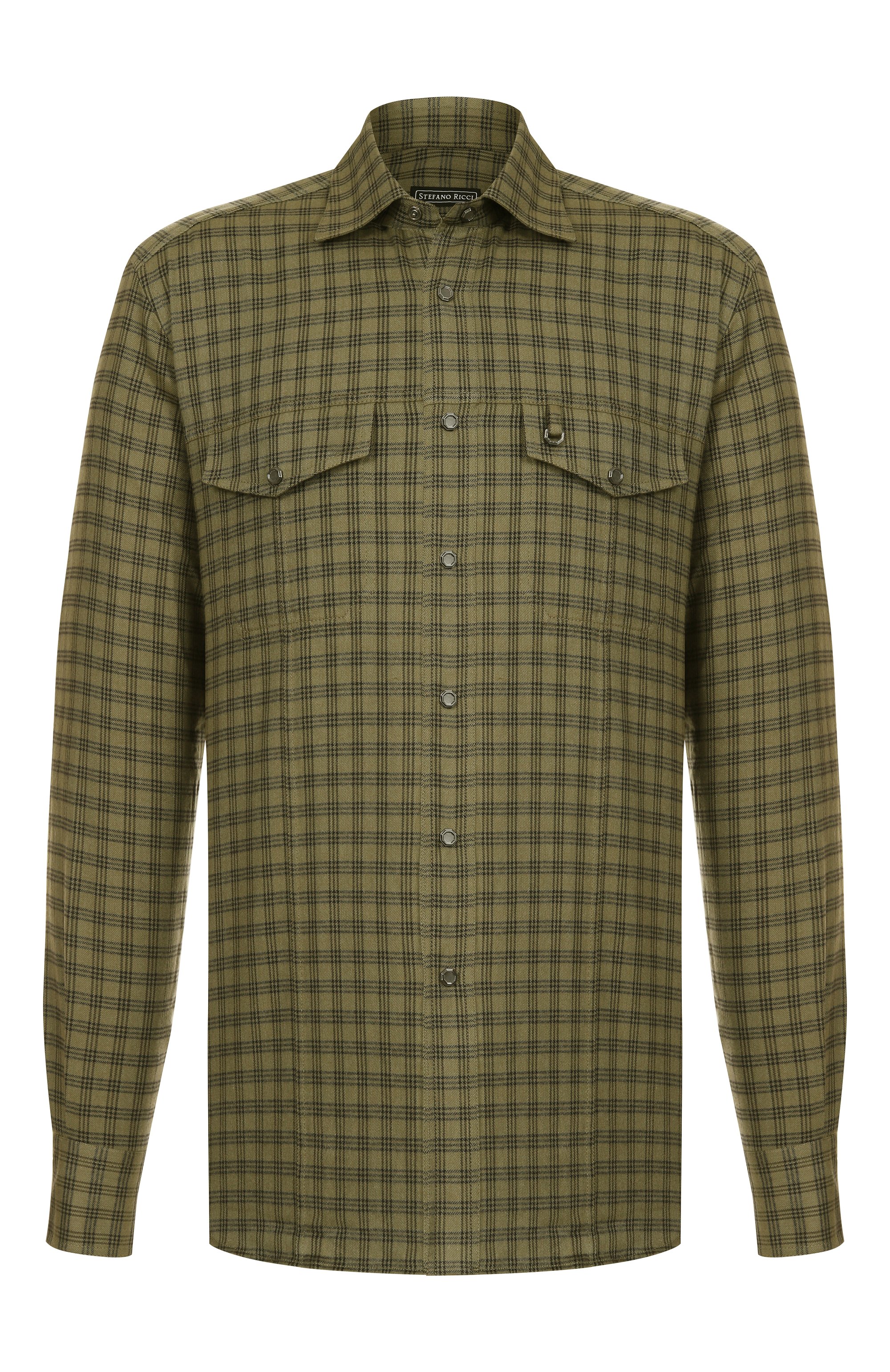 Рубашка из хлопка и лиоцелла STEFANO RICCI, арт. MC007067/BN2822, фото 1